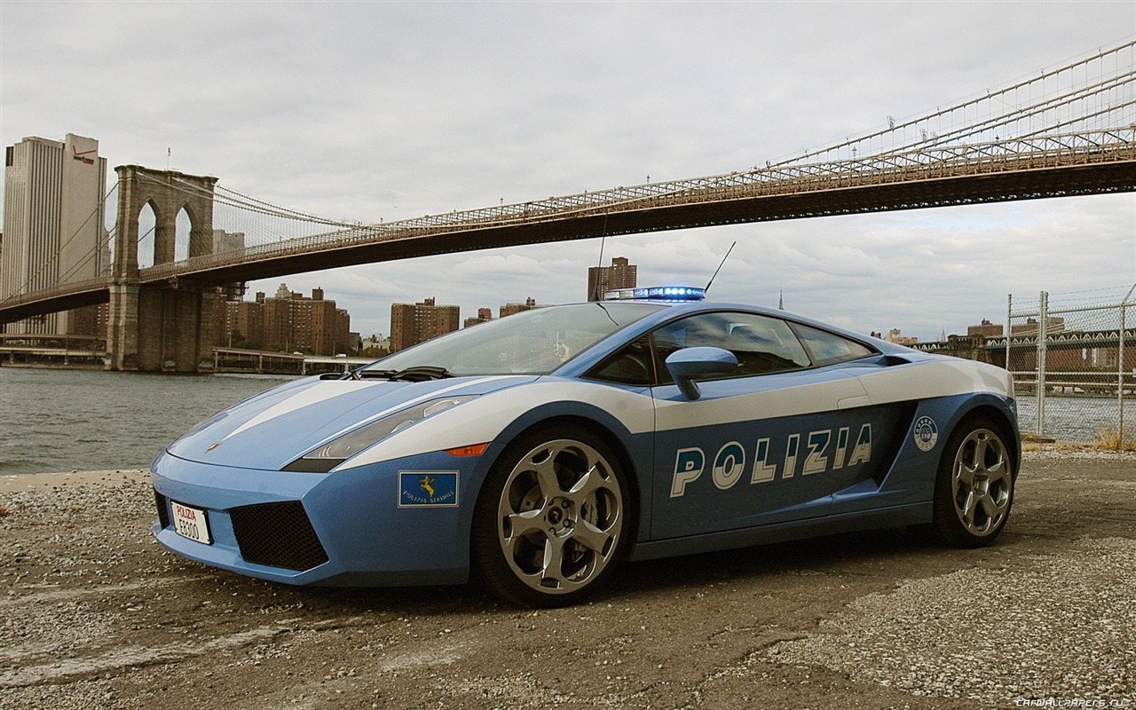 Lamborghini Gallardo Police - 2005 蘭博基尼 #2 - 1280x800