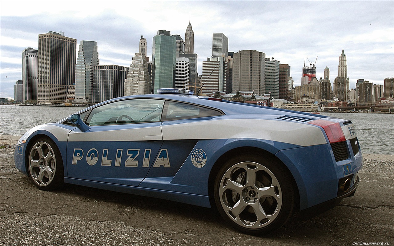 Lamborghini Gallardo Police - 2005 兰博基尼3 - 1280x800