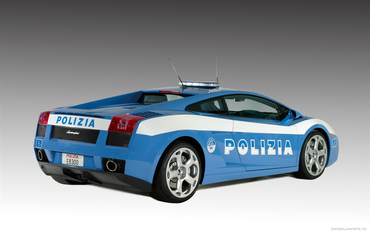 Lamborghini Gallardo Police - 2005 兰博基尼6 - 1280x800