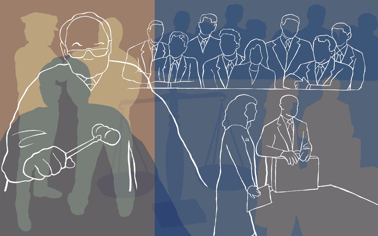Hand-painted wallpaper line drawing (2) #10 - 1280x800