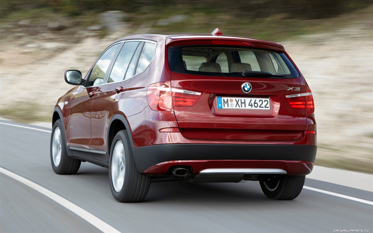 BMW는 X3는 xDrive20d - 2010 (1) #25 - 1280x800