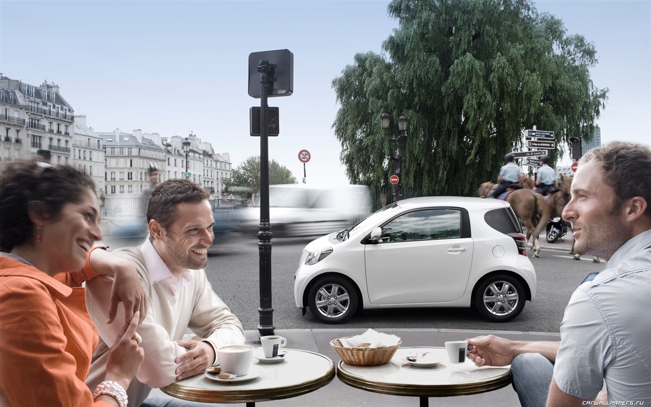 Toyota iQ - 2009 HD tapetu (2) #24 - 1280x800