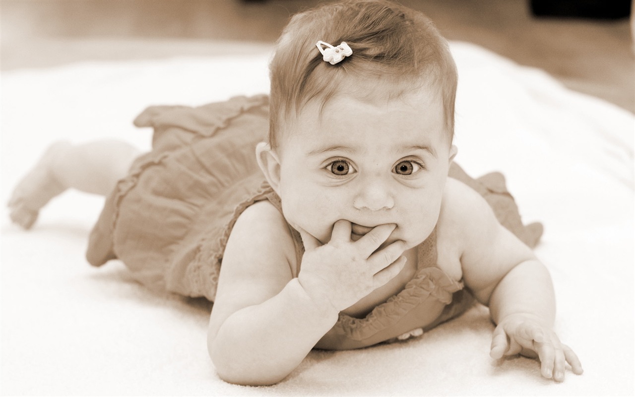 Cute Baby-Hintergründe (1) #1 - 1280x800