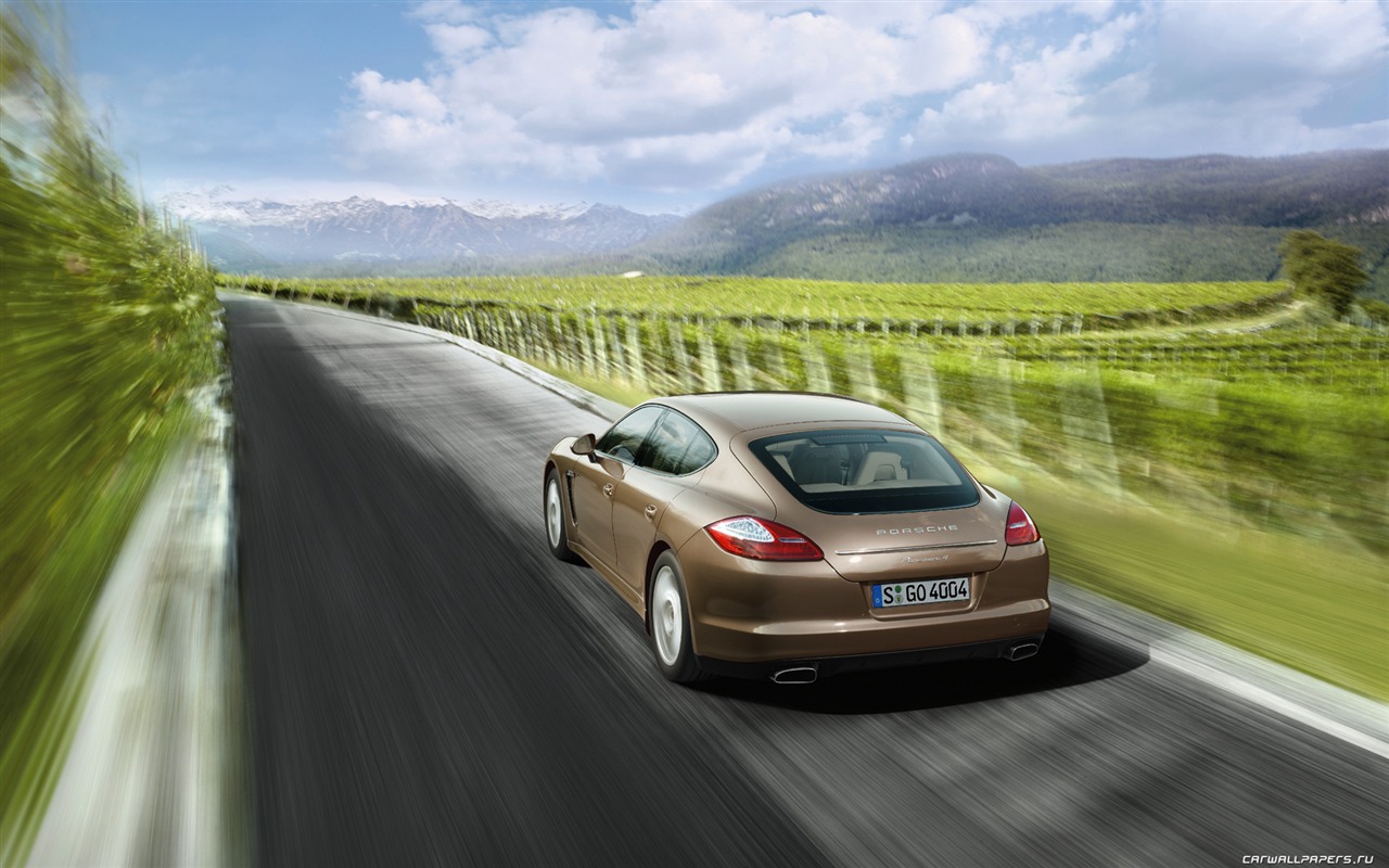 Porsche Panamera 4 - 2010 保时捷3 - 1280x800