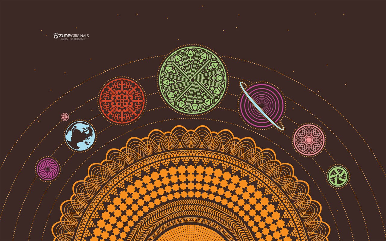 ZUNE Cartoon tapety #3 - 1280x800