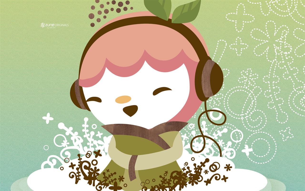 ZUNE 卡通壁紙 #4 - 1280x800