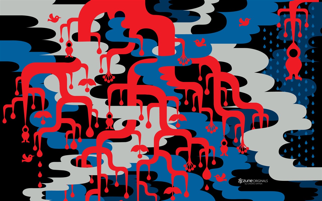 ZUNE Cartoon tapety #5 - 1280x800