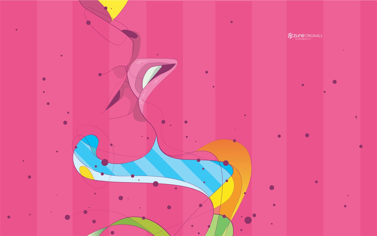 ZUNE Cartoon tapety #20 - 1280x800