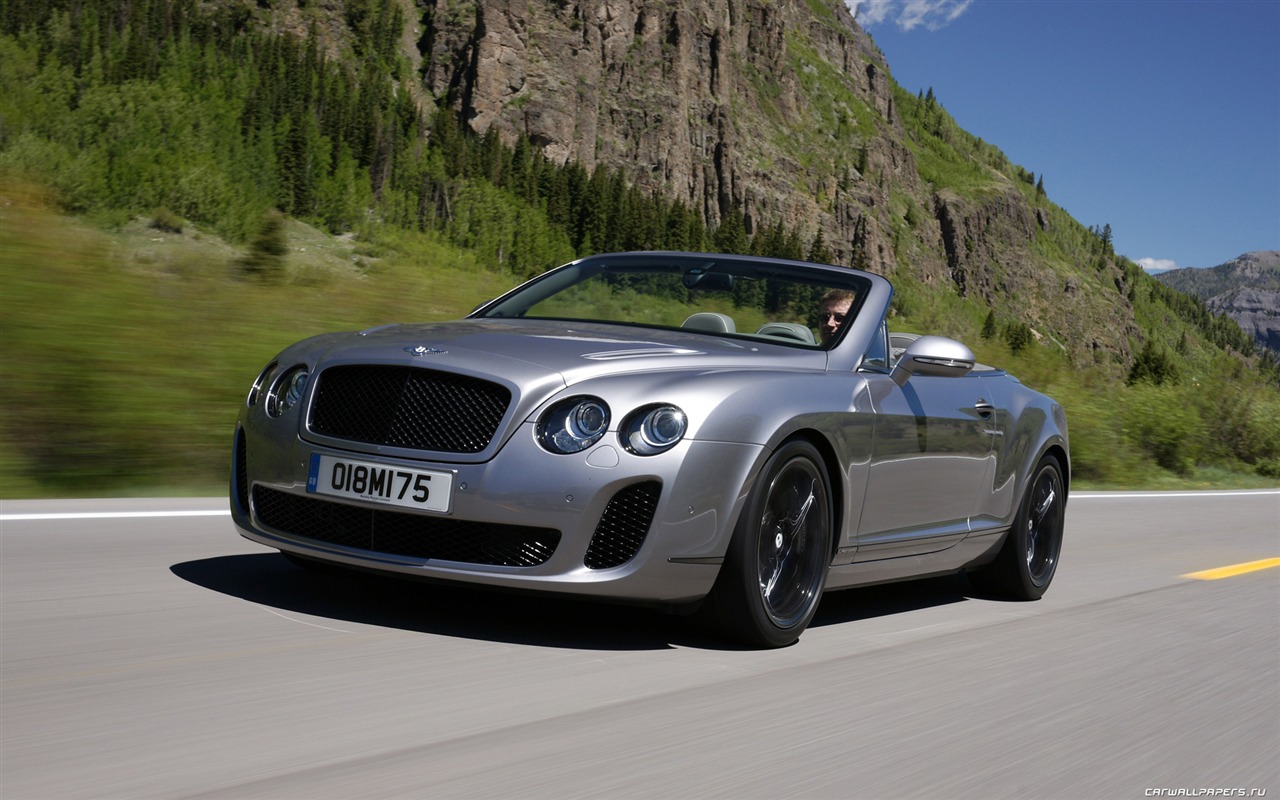 Bentley Continental Supersports Convertible - 2010 宾利2 - 1280x800