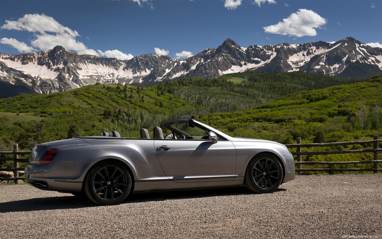 Bentley Continental Supersports Cabrio - 2010 HD tapetu #5 - 1280x800