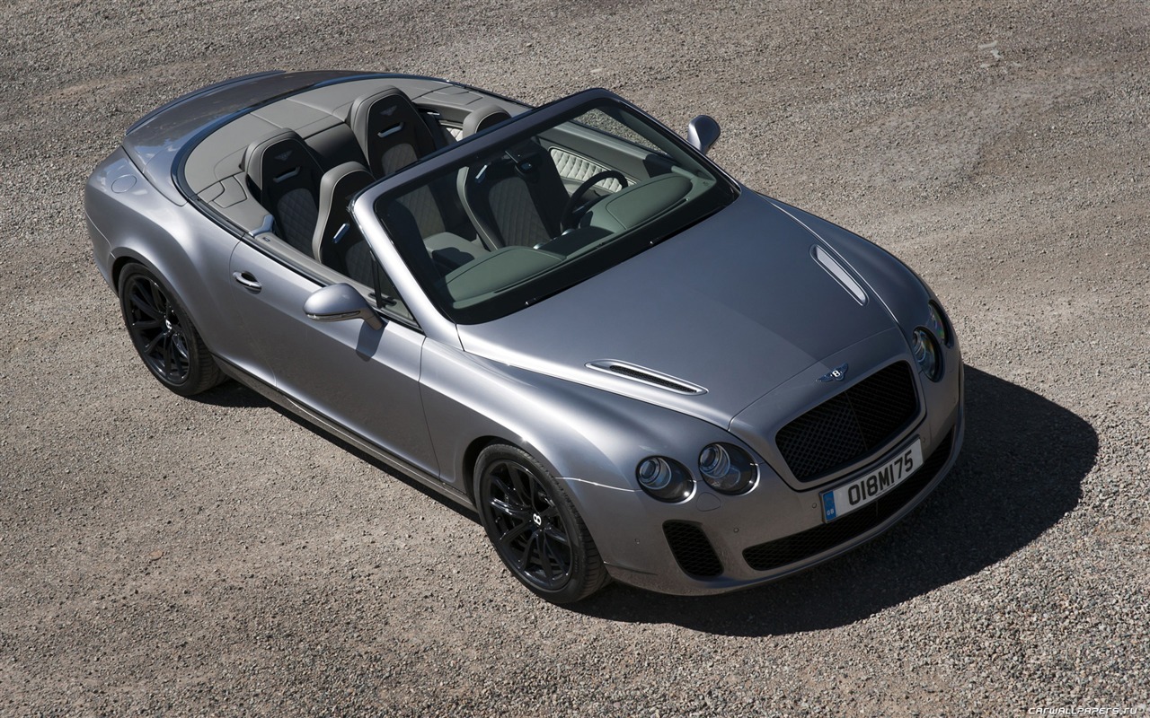 Bentley Continental Supersports Cabrio - 2010 HD tapetu #6 - 1280x800