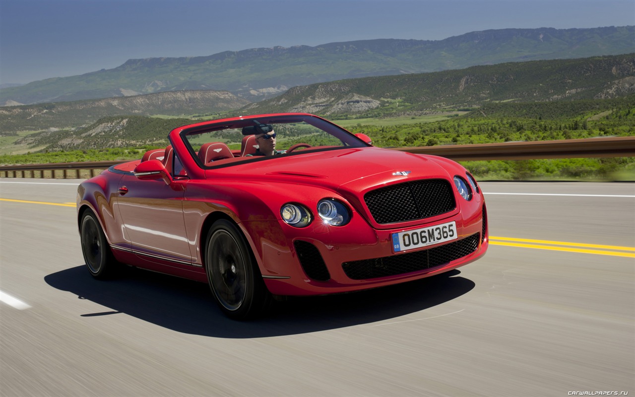 Bentley Continental Supersports Convertible - 2010 賓利 #8 - 1280x800