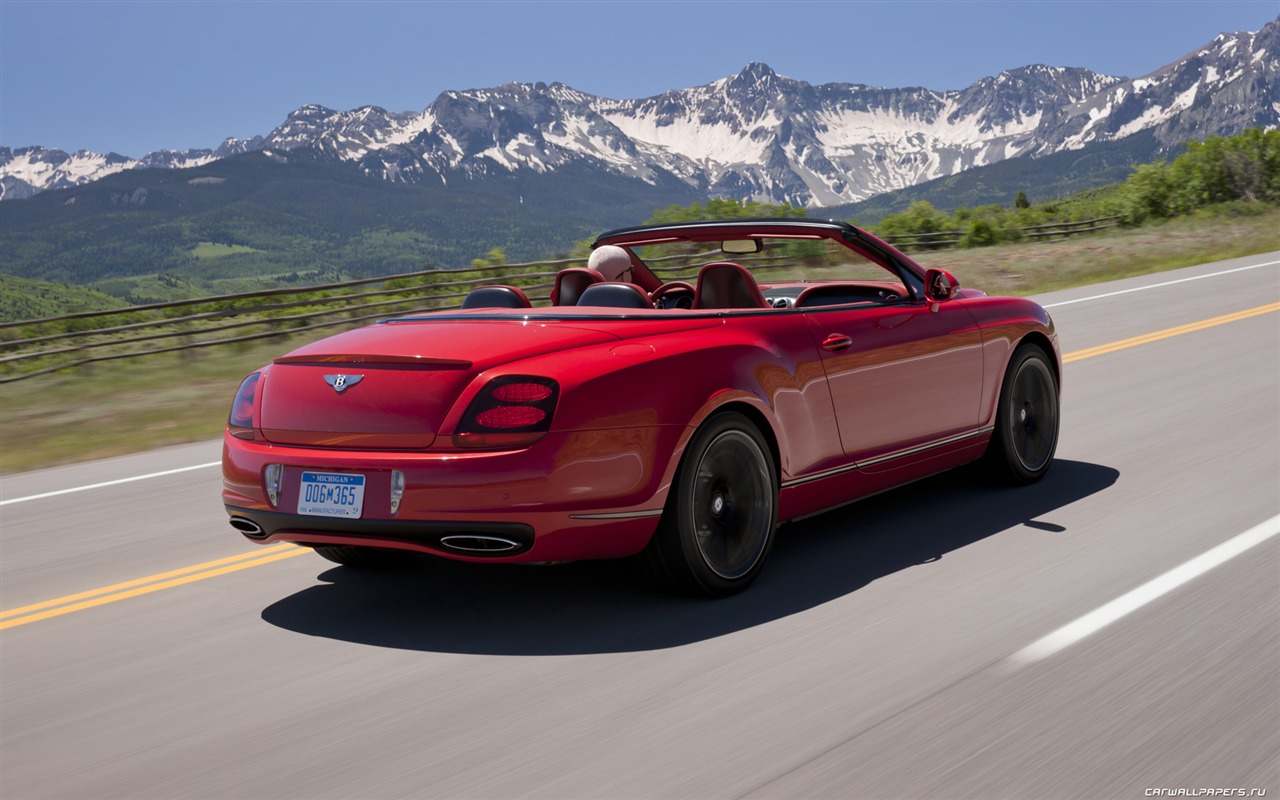 Bentley Continental Supersports Cabrio - 2010 HD tapetu #9 - 1280x800