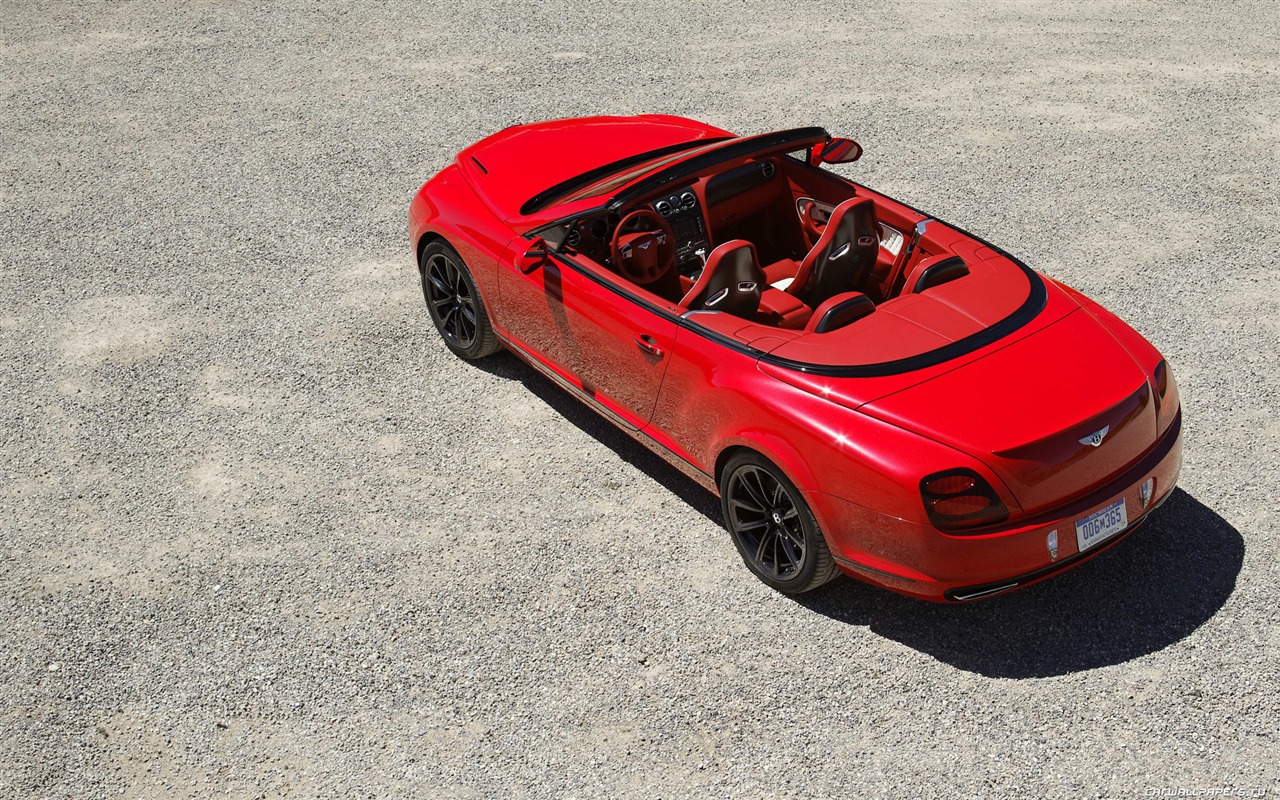 Bentley Continental Supersports Cabrio - 2010 HD tapetu #11 - 1280x800