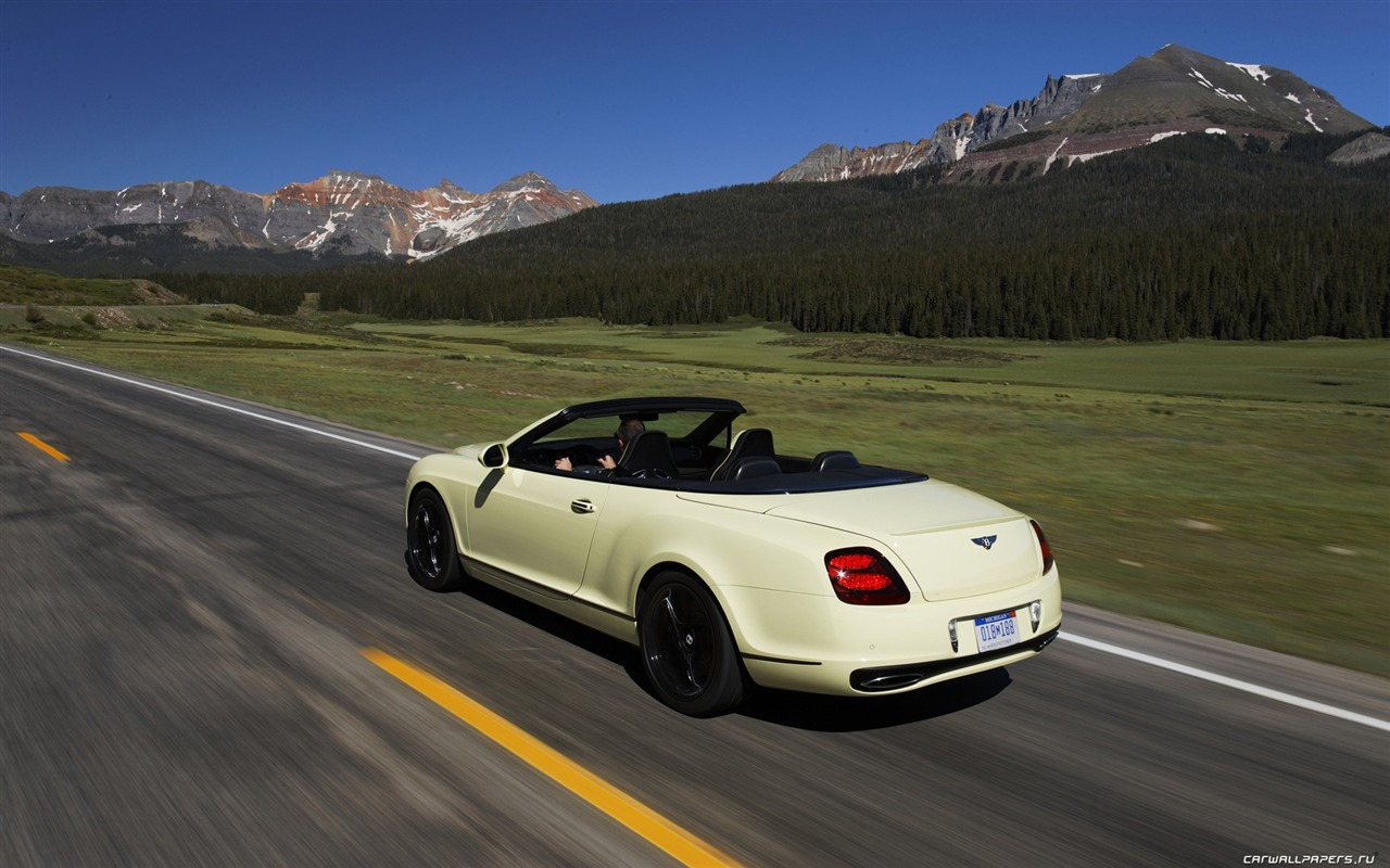 Bentley Continental Supersports Convertible - 2010 賓利 #13 - 1280x800