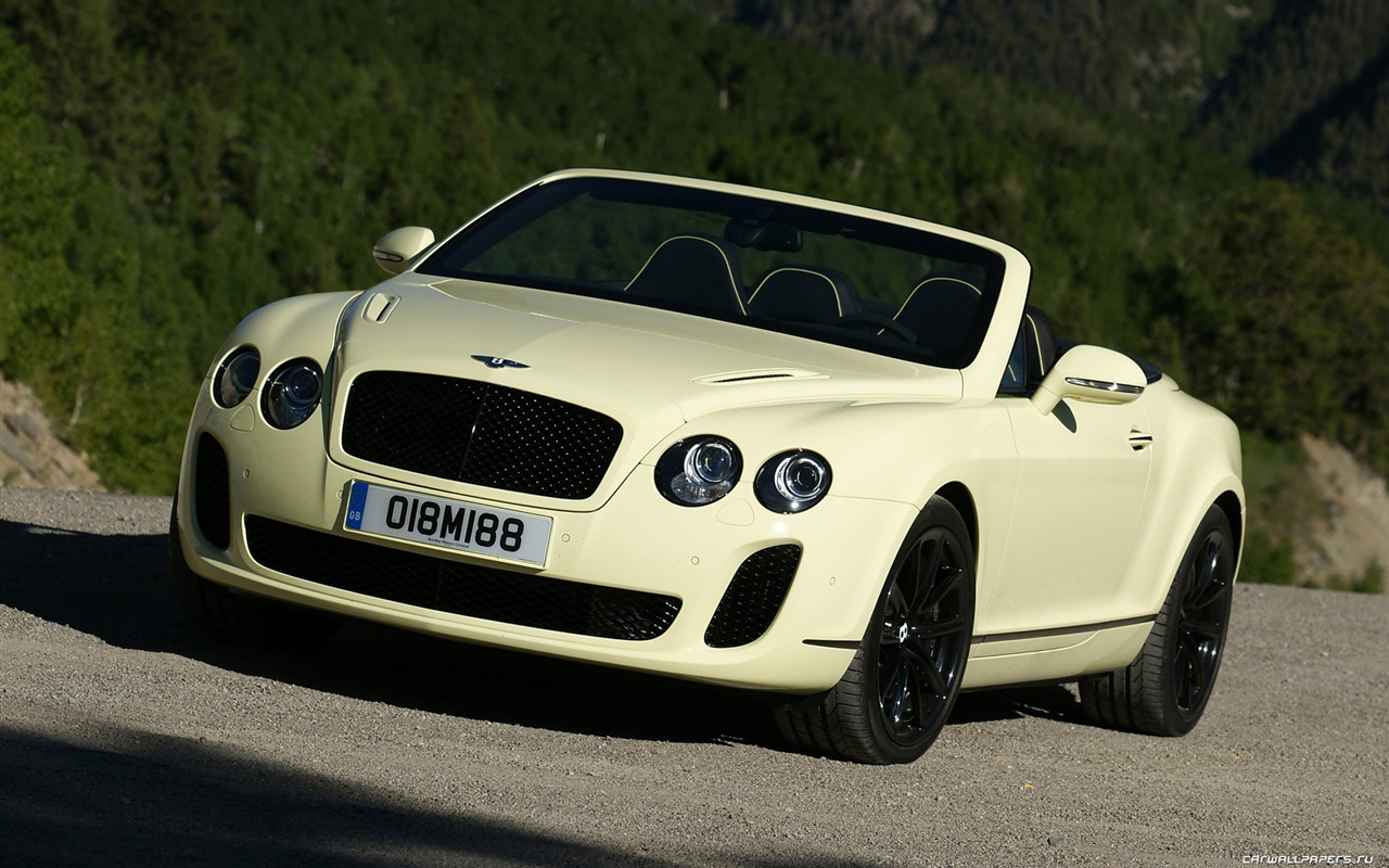 Bentley Continental Supersports Cabrio - 2010 HD tapetu #14 - 1280x800