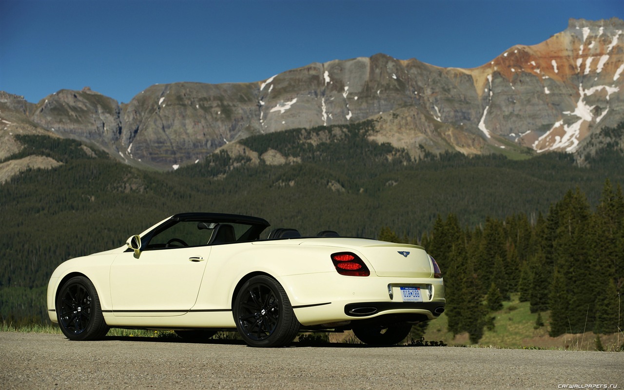 Bentley Continental Supersports Convertible - 2010 賓利 #16 - 1280x800