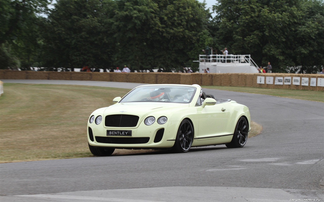 Bentley Continental Supersports Cabrio - 2010 HD tapetu #20 - 1280x800