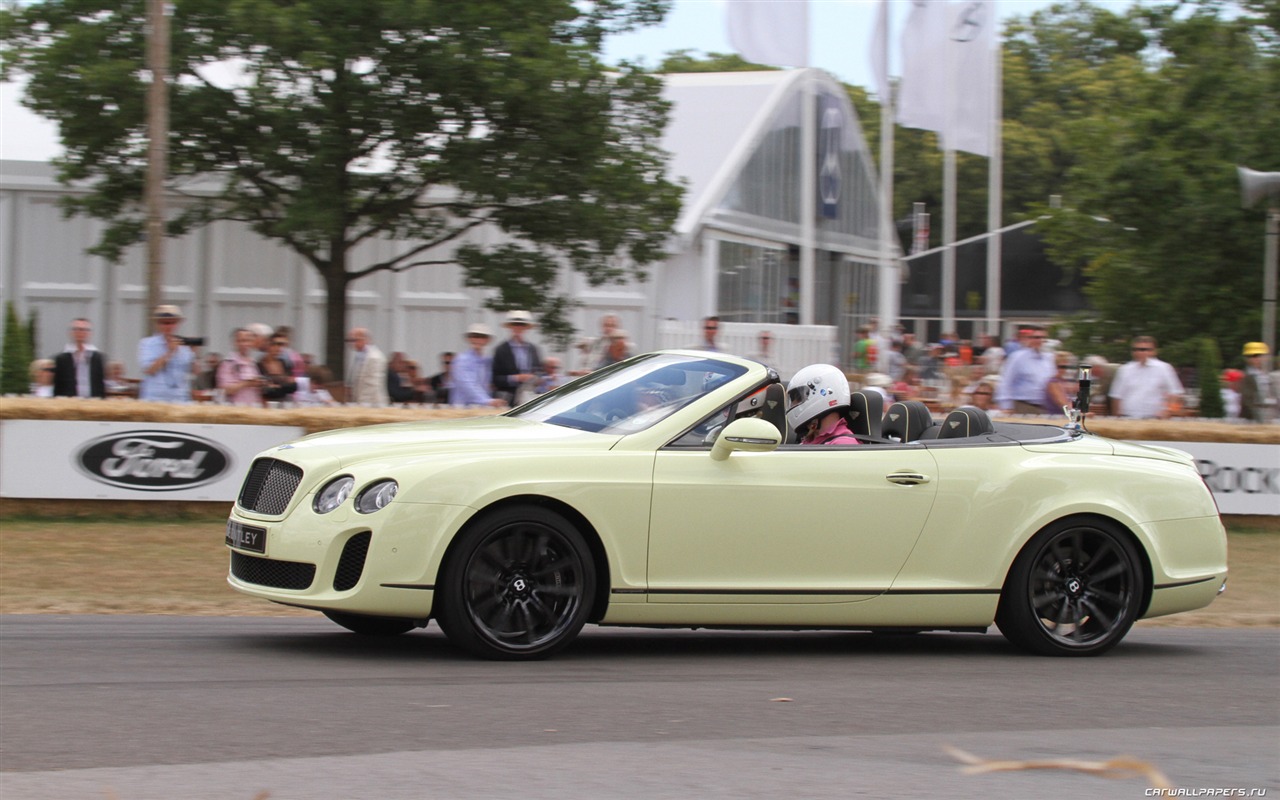 Bentley Continental Supersports Convertible - 2010 HD wallpaper #27 - 1280x800