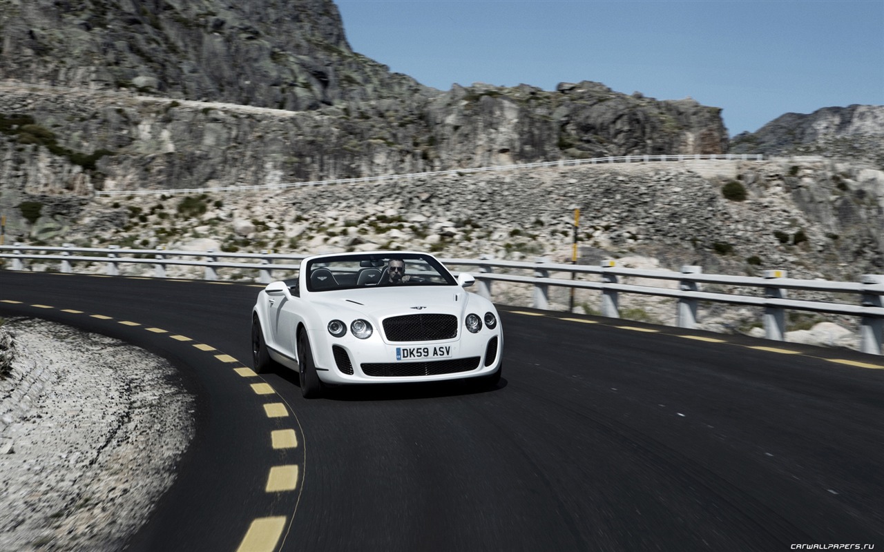 Bentley Continental Supersports Cabrio - 2010 HD tapetu #29 - 1280x800
