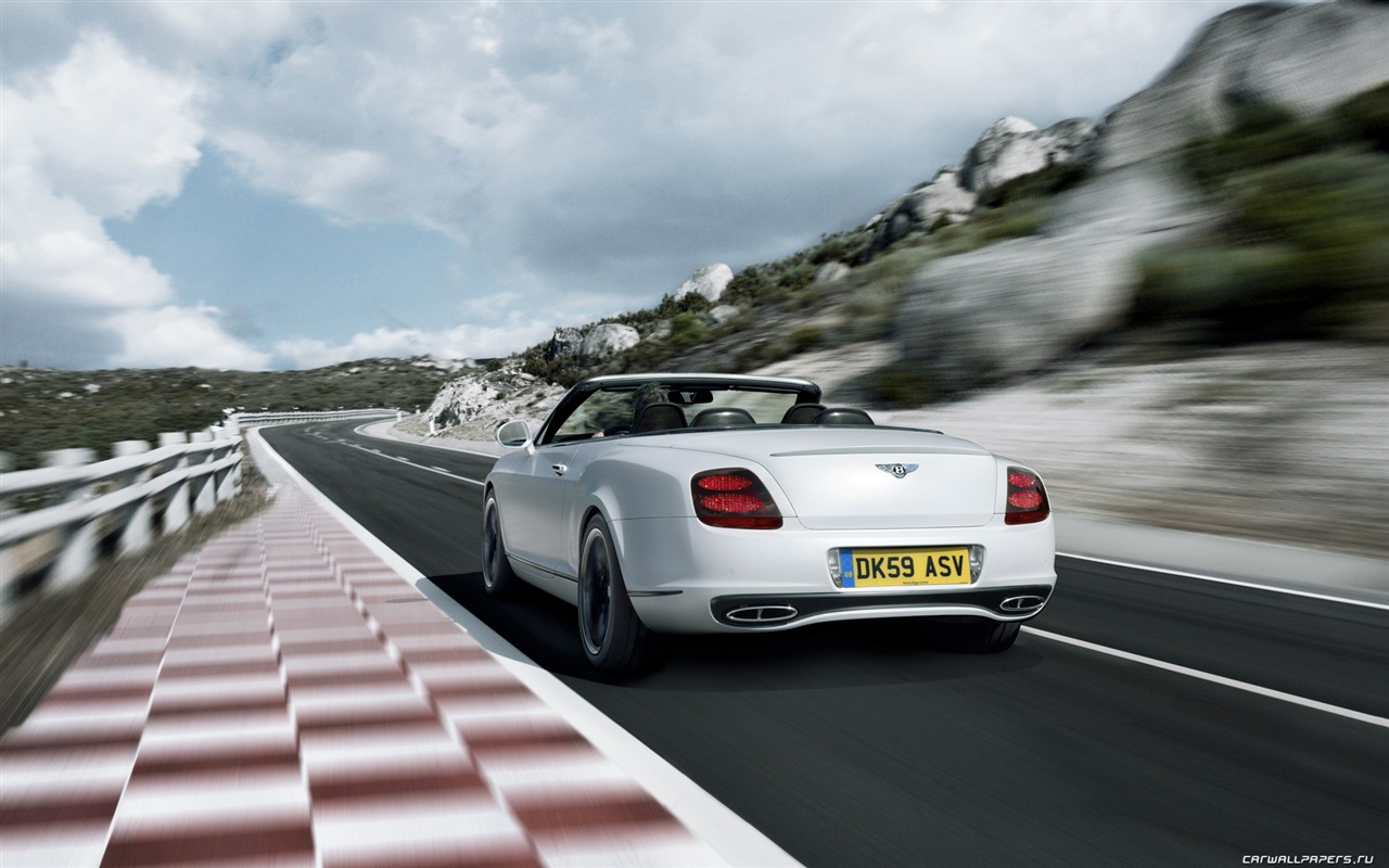 Bentley Continental Supersports Cabrio - 2010 HD tapetu #30 - 1280x800