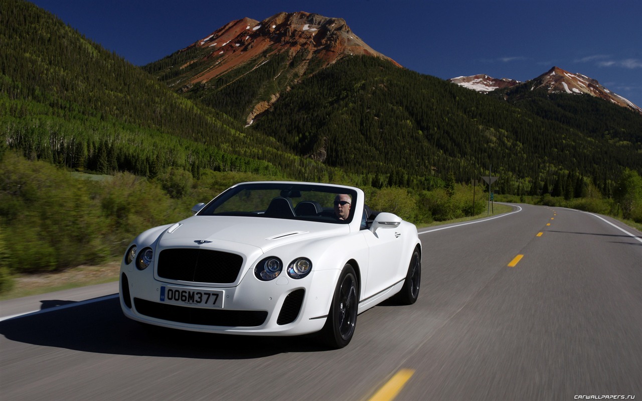 Bentley Continental Supersports Cabrio - 2010 HD tapetu #39 - 1280x800