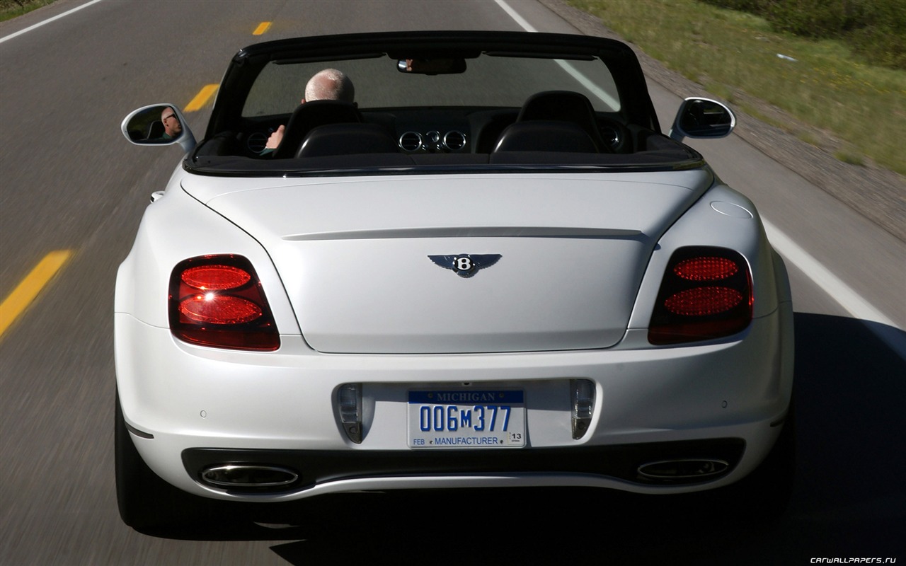 Bentley Continental Supersports Convertible - 2010 HD wallpaper #41 - 1280x800