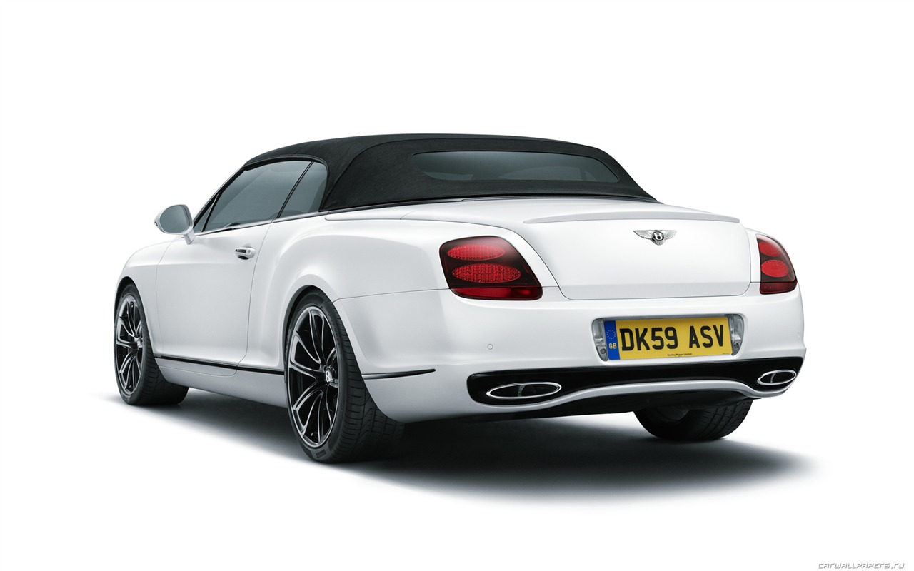 Bentley Continental Supersports Cabrio - 2010 HD tapetu #49 - 1280x800