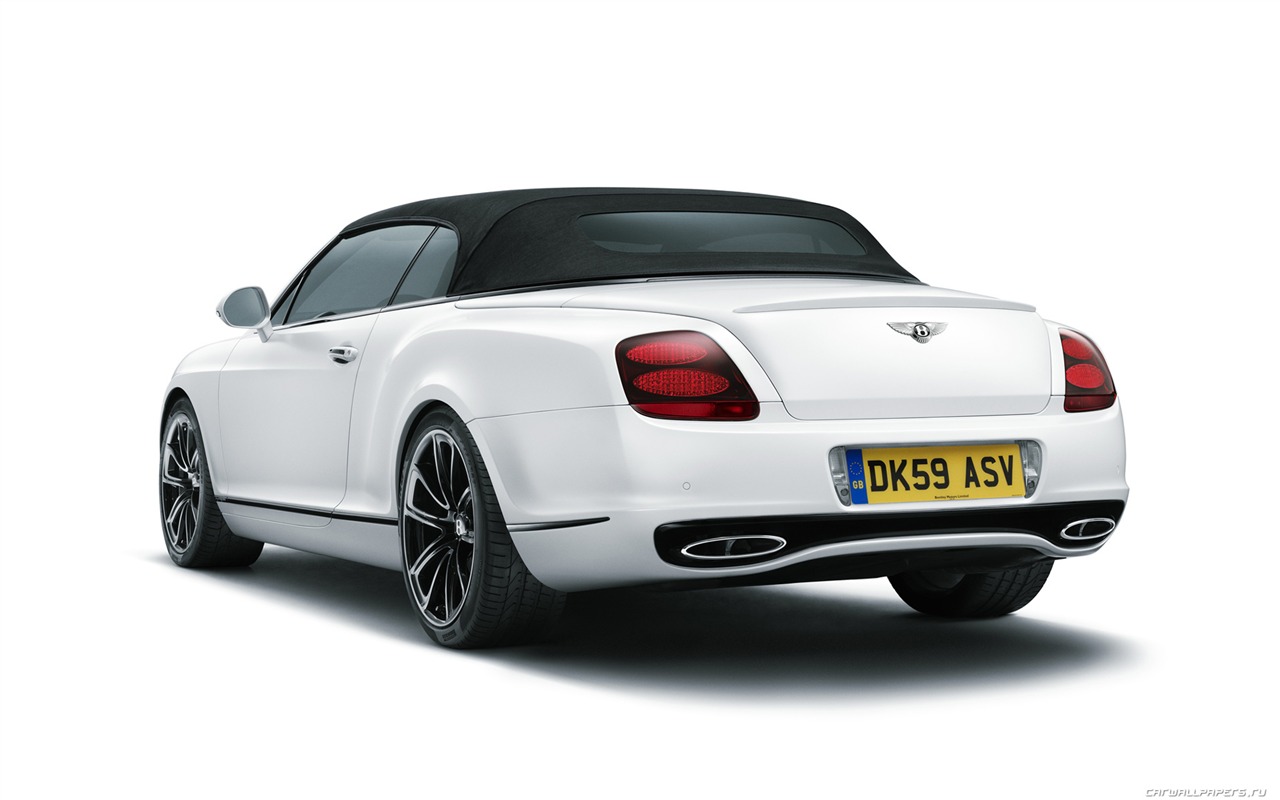 Bentley Continental Supersports Convertible - 2010 fonds d'écran HD #49 - 1280x800