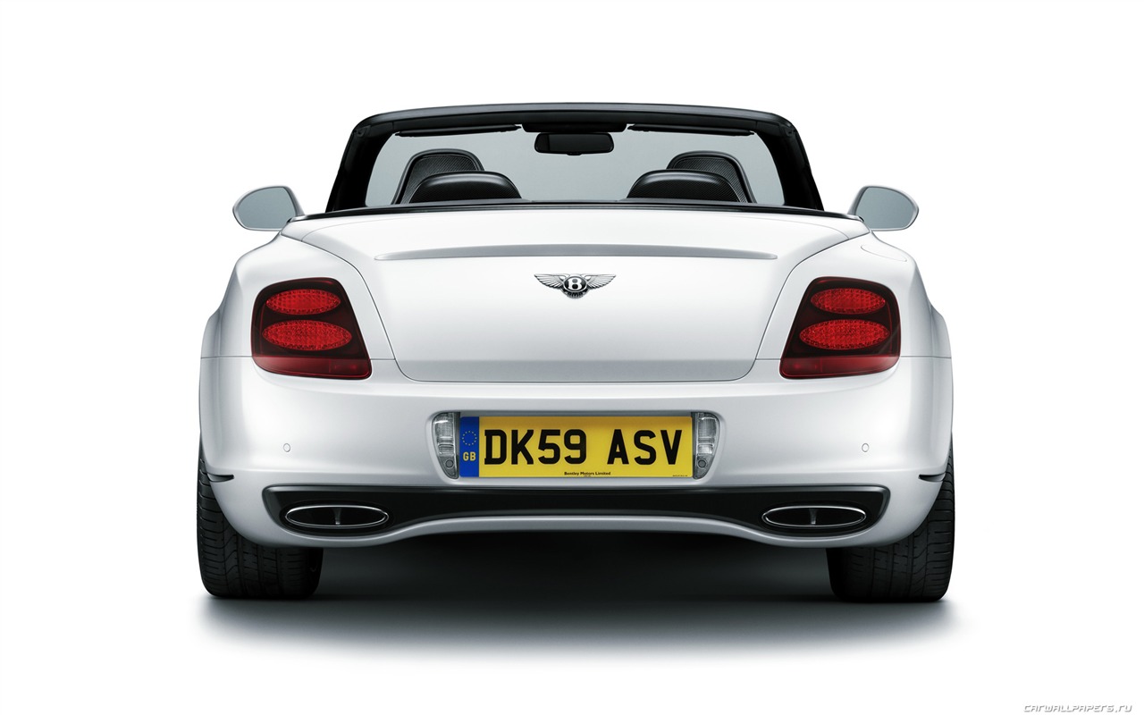 Bentley Continental Supersports Cabrio - 2010 HD tapetu #54 - 1280x800