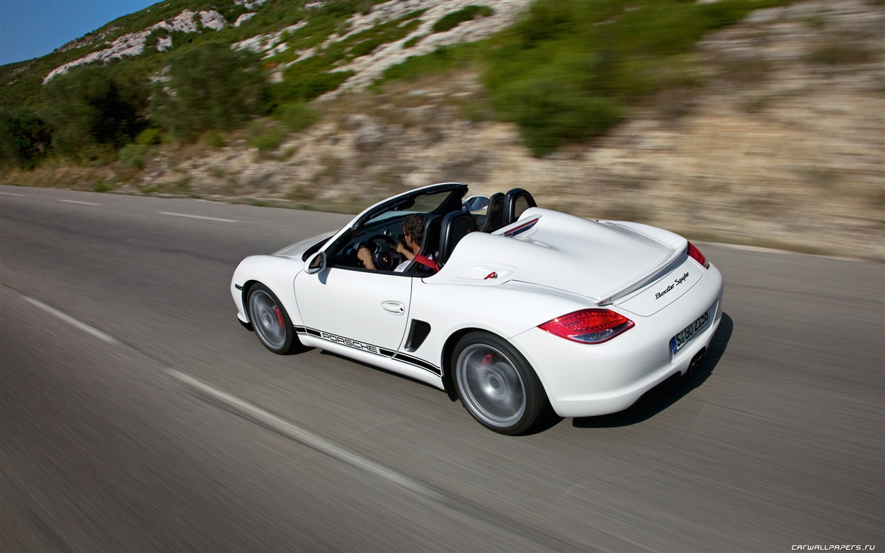 Porsche Boxster Spyder - 2010 HD tapetu #4 - 1280x800