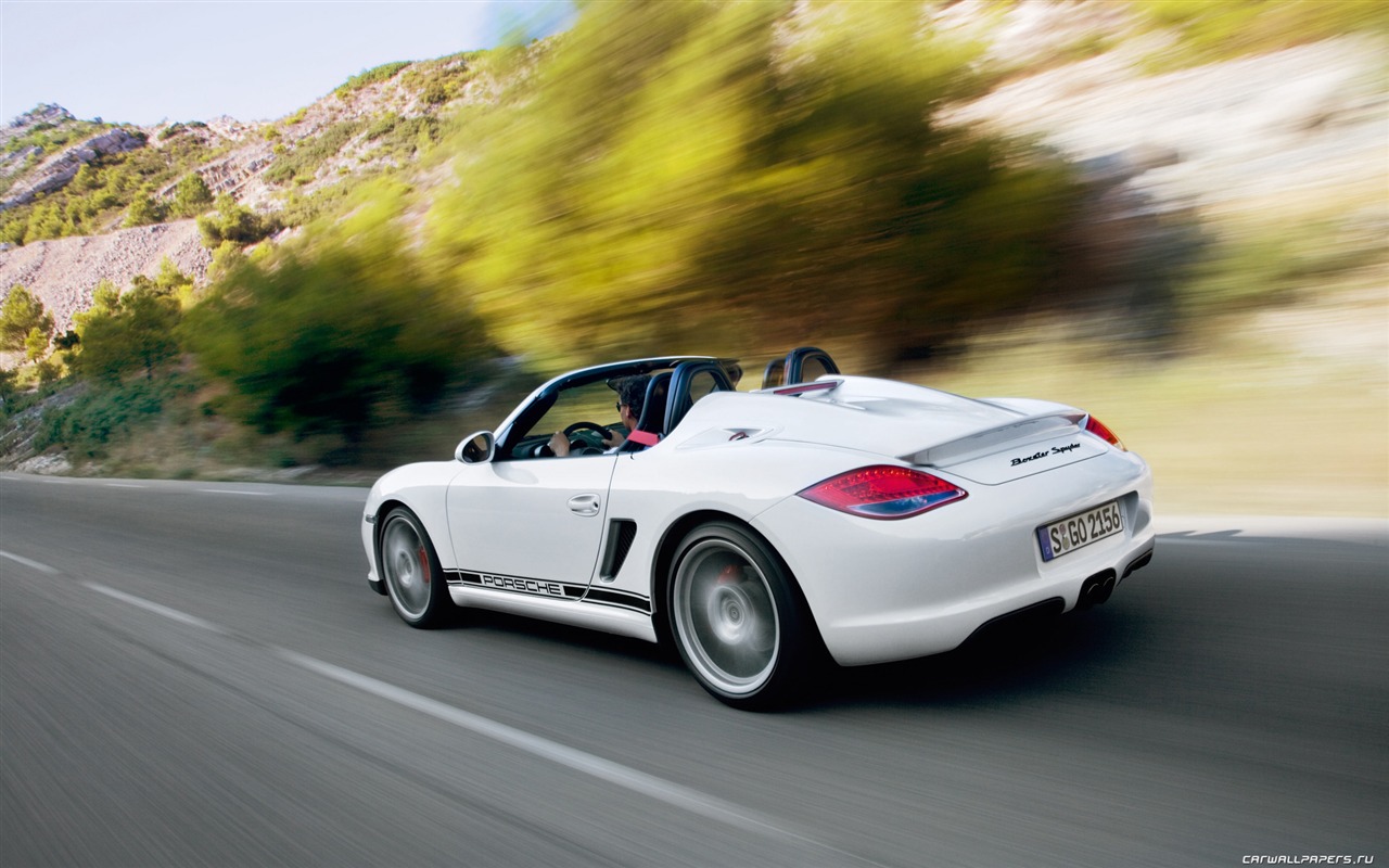 Porsche Boxster Spyder - 2010 HD wallpaper #9 - 1280x800