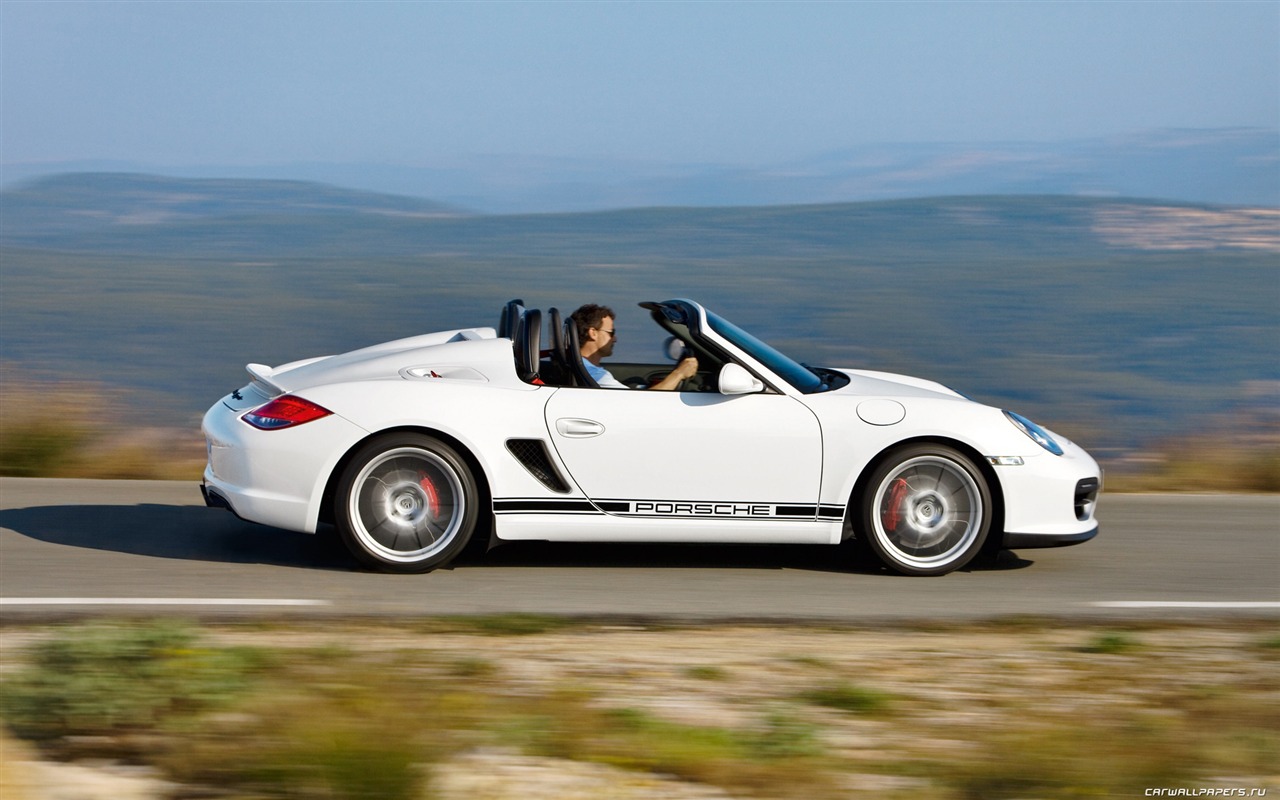 Porsche Boxster Spyder - 2010 HD tapetu #11 - 1280x800
