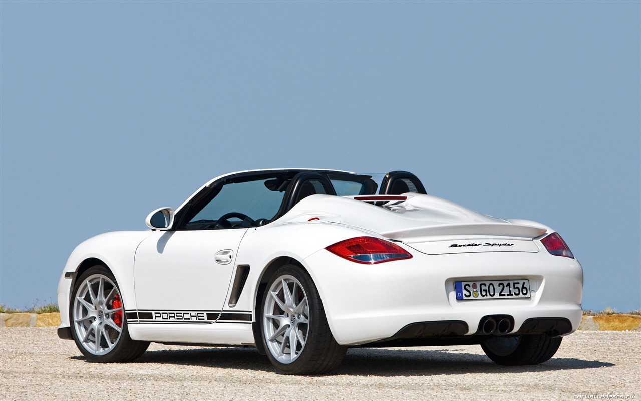 Porsche Boxster Spyder - 2010 HD tapetu #17 - 1280x800