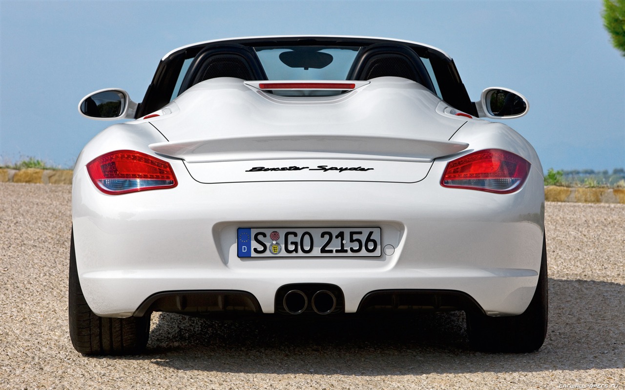 Porsche Boxster Spyder - 2010 保时捷18 - 1280x800