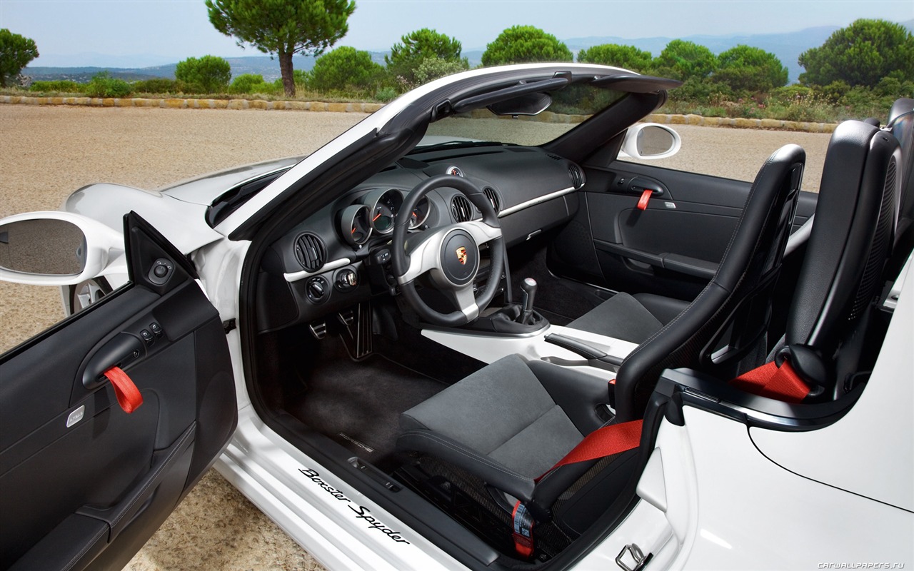 Porsche Boxster Spyder - 2010 HD wallpaper #22 - 1280x800