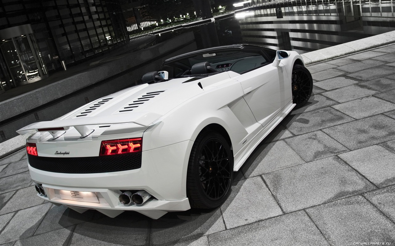 BF výkon Lamborghini Gallardo Spyder GT600 - 2010 HD tapetu #4 - 1280x800