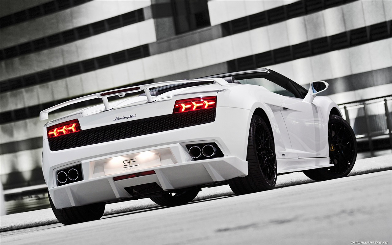 Rendimiento de BF Lamborghini Gallardo Spyder GT600 - 2010 fondos de escritorio de alta definición #6 - 1280x800