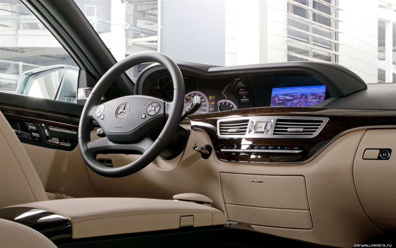 Mercedes-Benz S350 BlueEFFICIENCY BlueTEC - 2010 HD wallpaper #14 - 1280x800