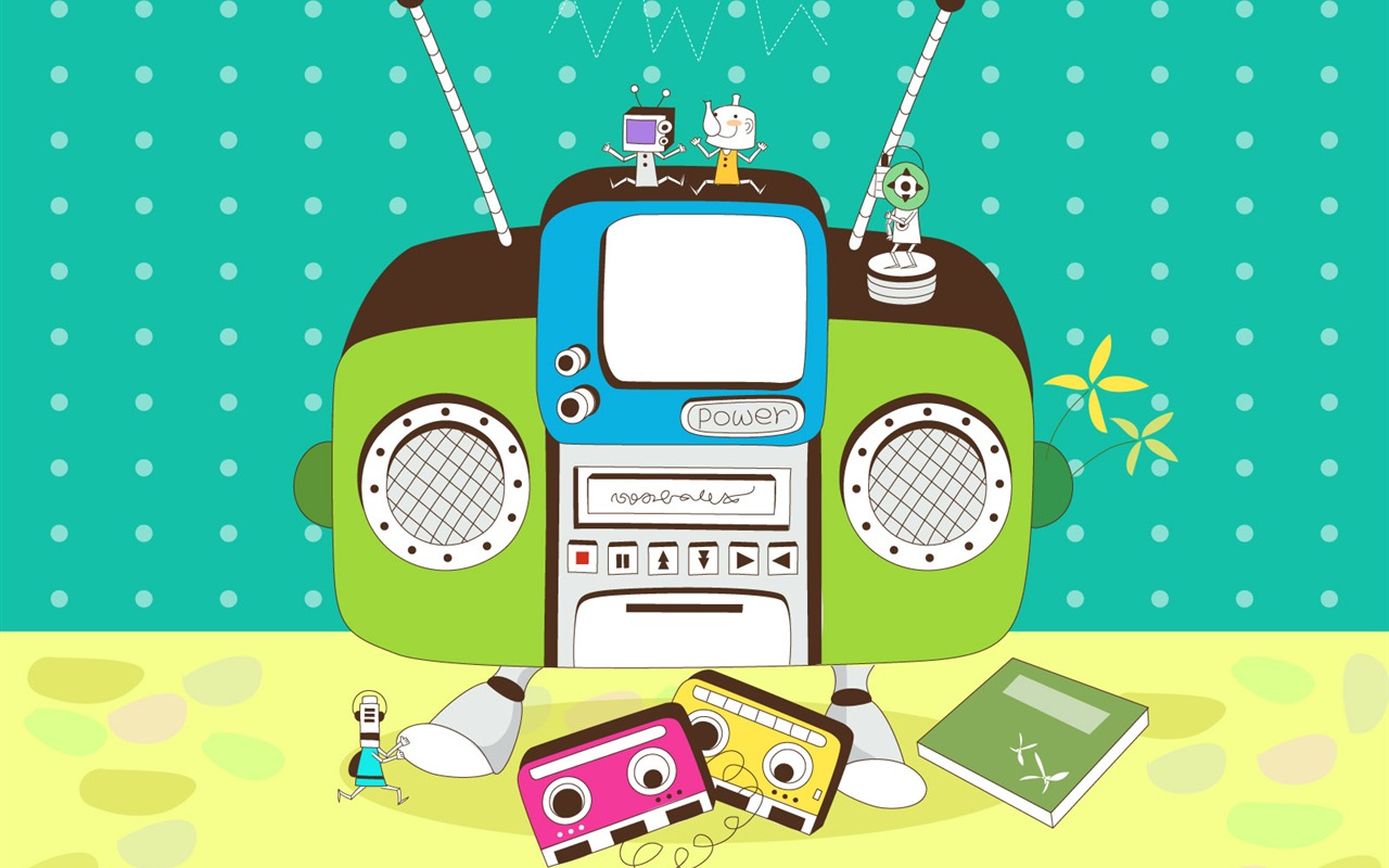 Technologie Vector představit, tapety (2) #4 - 1280x800