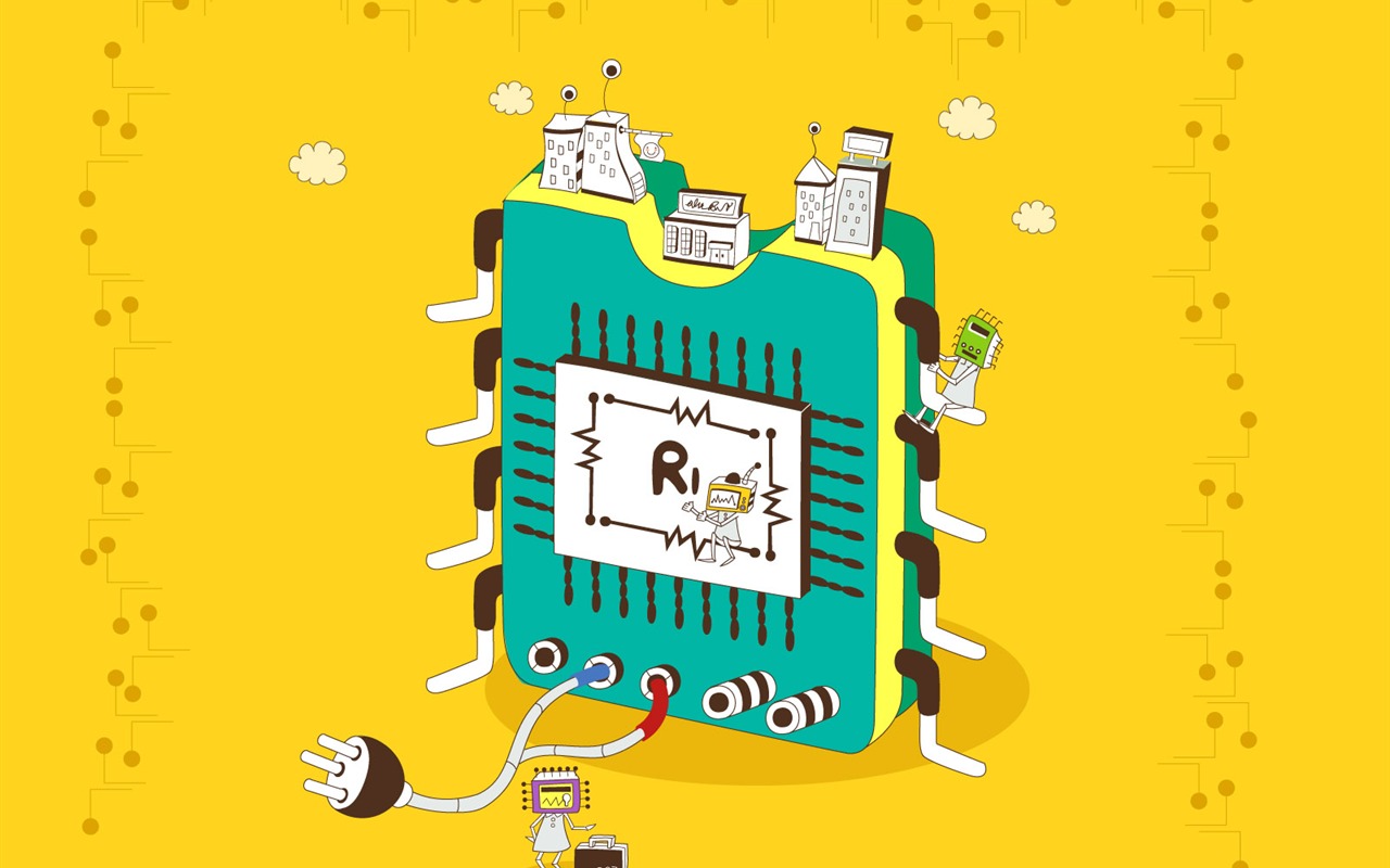 Technologie Vector představit, tapety (2) #10 - 1280x800