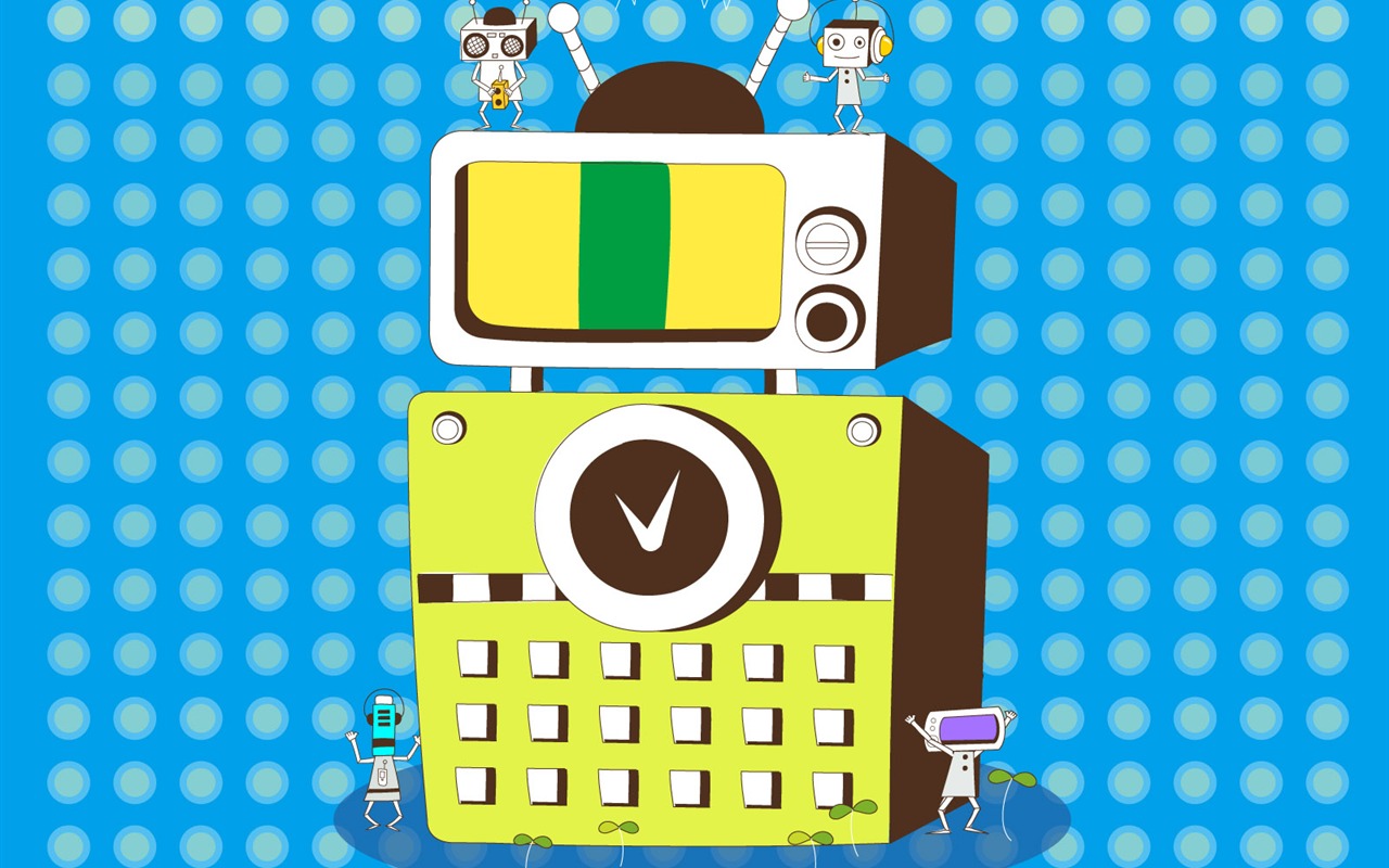 Technologie Vector představit, tapety (4) #15 - 1280x800