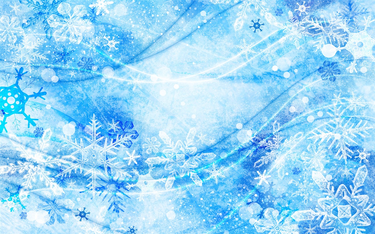 矢量冬日寫真壁紙 #7 - 1280x800
