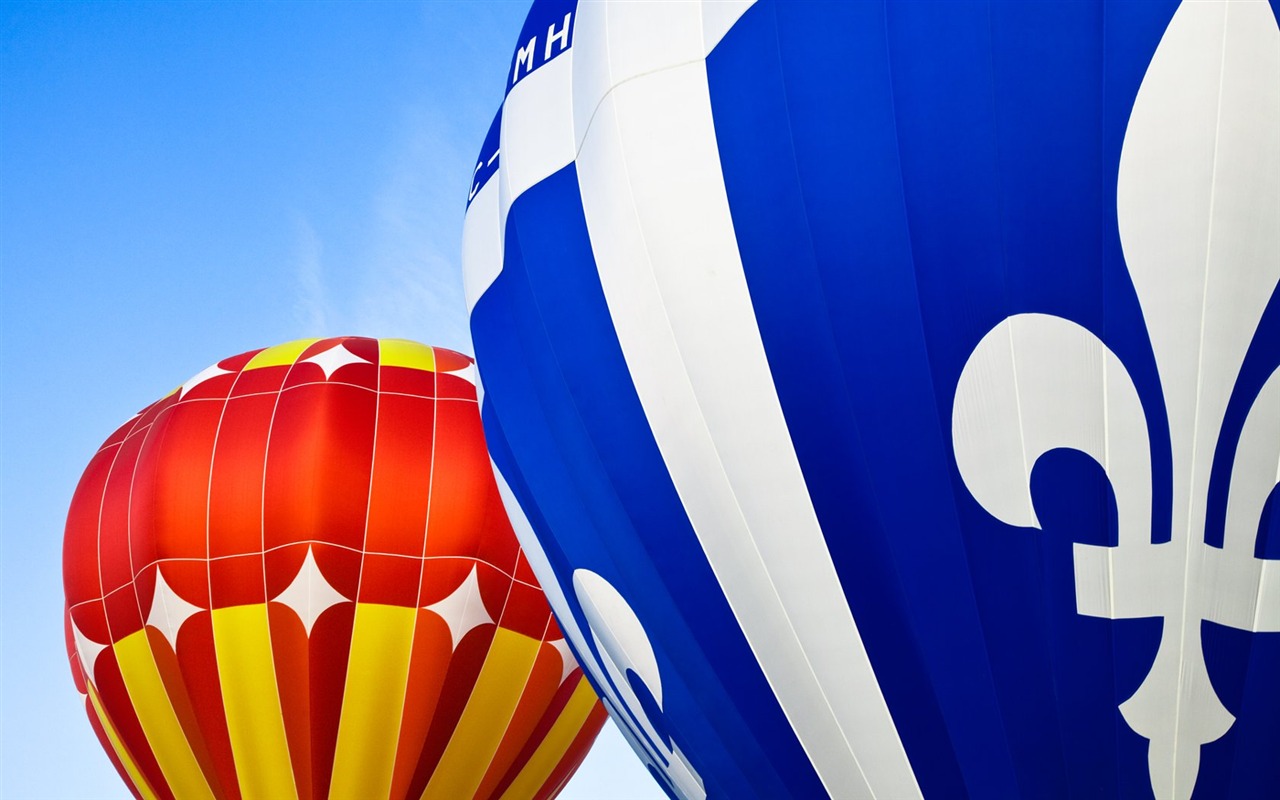 Coloridos globos de aire caliente fondo de pantalla (1) #1 - 1280x800