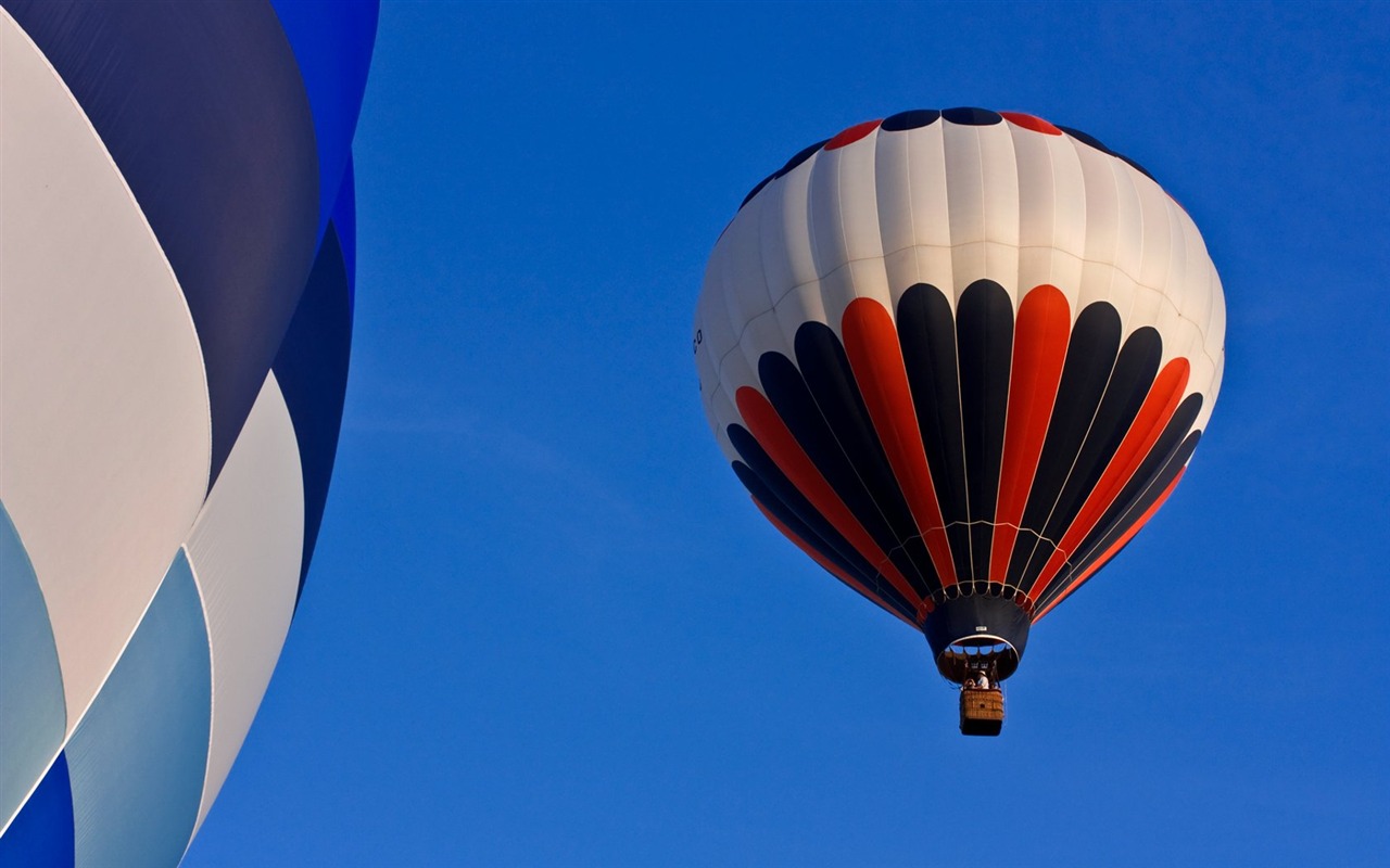 Coloridos globos de aire caliente fondo de pantalla (2) #2 - 1280x800