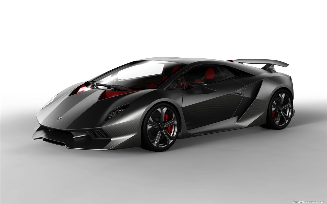 컨셉 자동차 람보르기니 Sesto Elemento - 2010의 HD 벽지 #1 - 1280x800