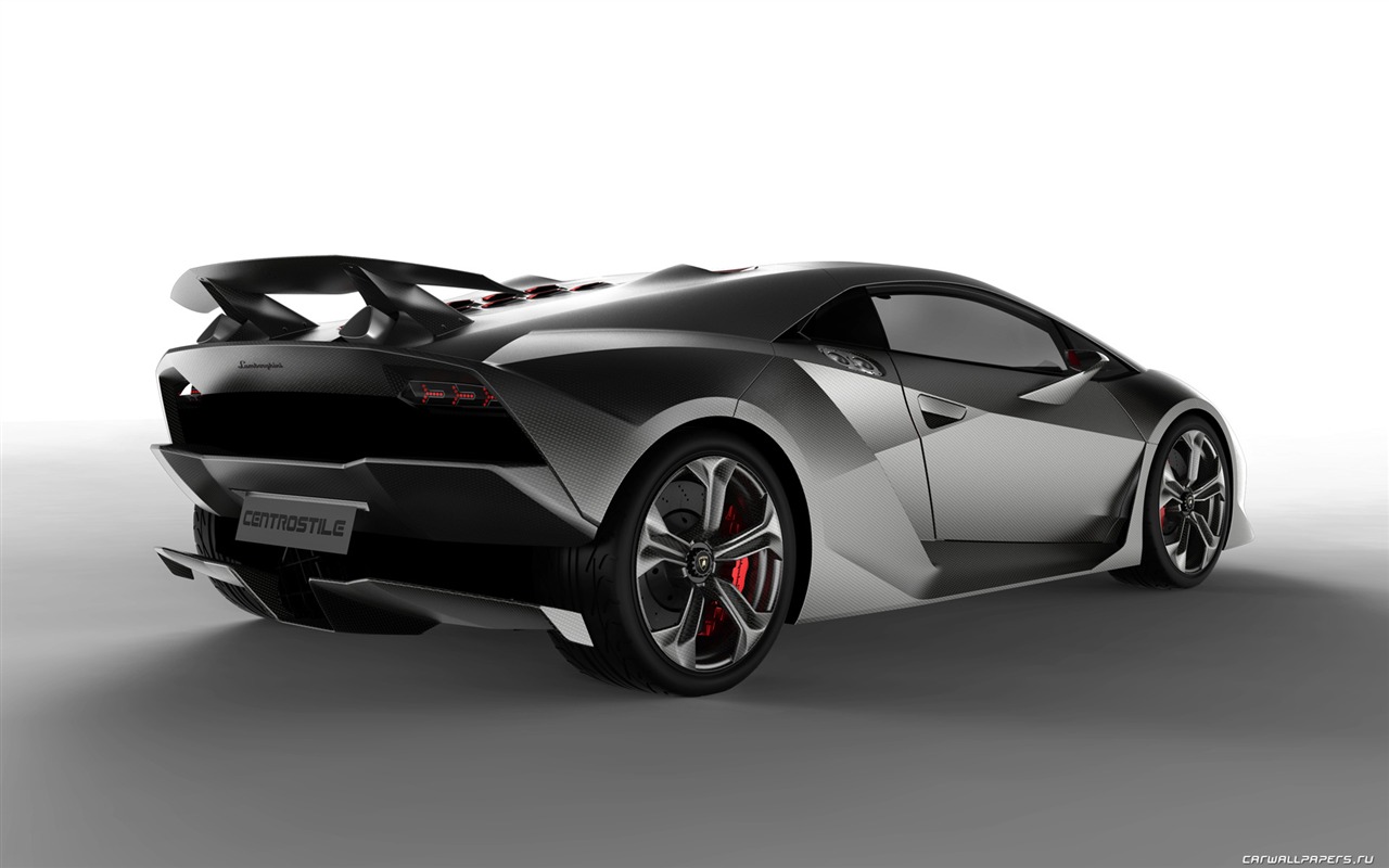 컨셉 자동차 람보르기니 Sesto Elemento - 2010의 HD 벽지 #2 - 1280x800