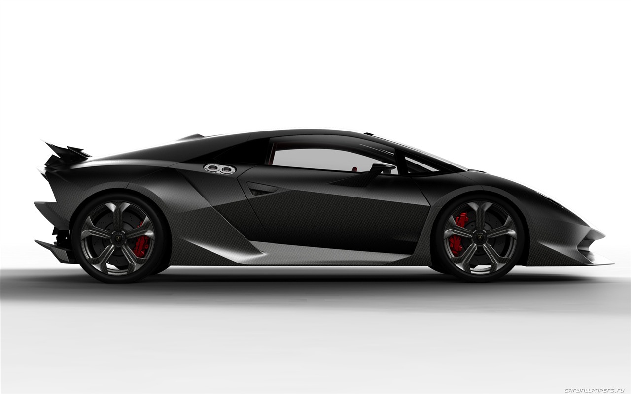 컨셉 자동차 람보르기니 Sesto Elemento - 2010의 HD 벽지 #3 - 1280x800