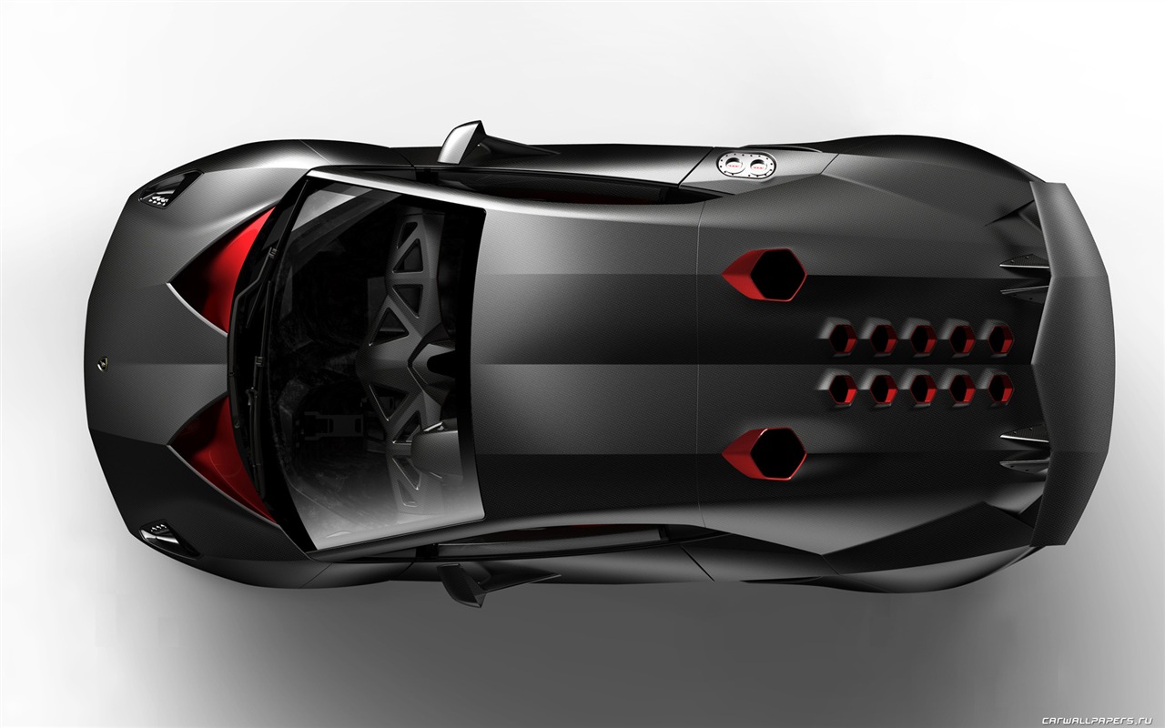 Concept Car Lamborghini Sesto Elemento - 2010 兰博基尼4 - 1280x800