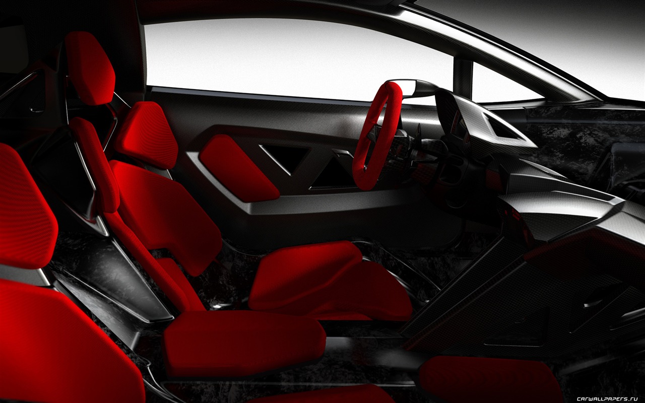 Concept Car Lamborghini Sesto Elemento - 2010 蘭博基尼 #6 - 1280x800